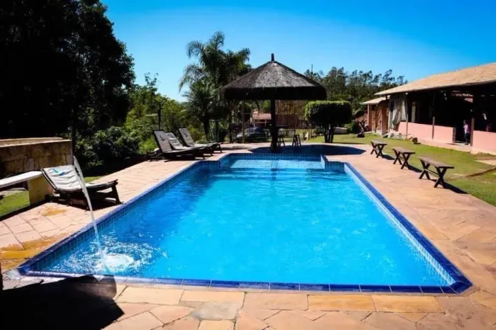 Sitio com 23000m 7 quartos no Bairro Serrote- Piscina - Guararema - SP