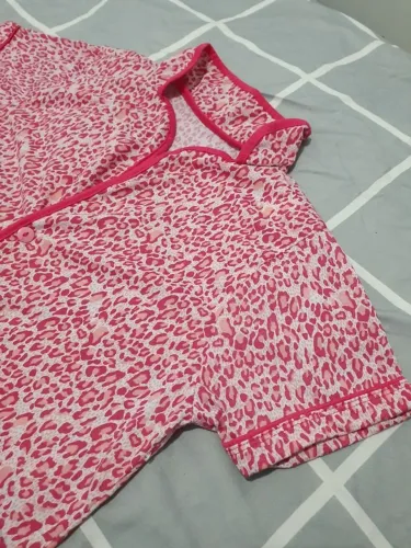 Camisola feminina oncinha rosa g