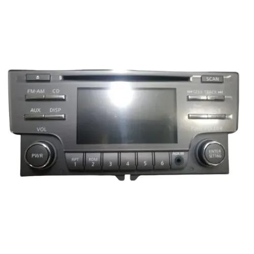 Rádio CD Player Nissan Sentra Modelo CQ-JN22G14D com Moldura