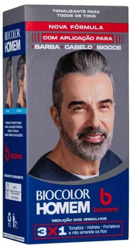 Tonalizante Biocolor Homem Redução Dos Grisalhos 40g