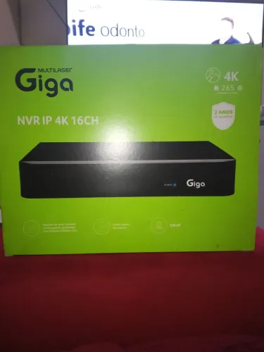 NVR Giga (gravador de câmera IP wi-fi)
