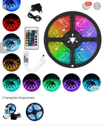 Fita led colorida