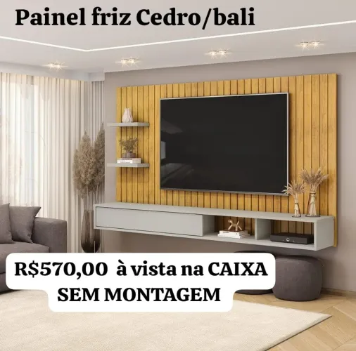 Painel friz Cedro bali PREÇO NA CAIXA NOVO