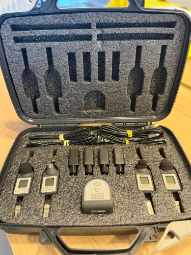SONUS-2 PLUS + CR-2 ( dosímetro de ruído + calibrador )
