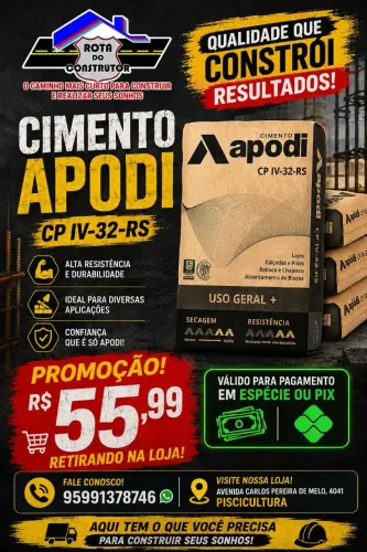 Cimento Atacado e Varejo
