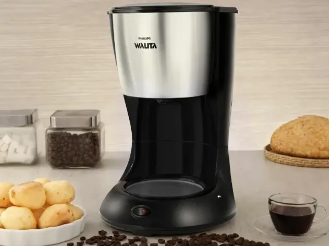 Cafeteira Elétrica Philips Walita Thermo Inox