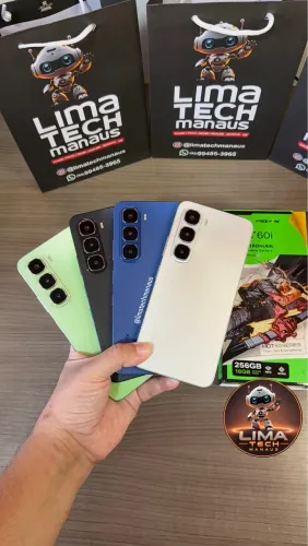 Infinix Hot 60i 256GB com 8GB + 8GB DE RAM Lacrado ENTREGA GRÁTIS! 
