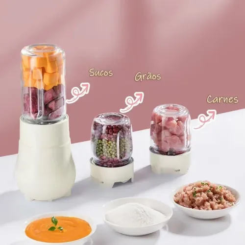 Mini liquidificador vidro