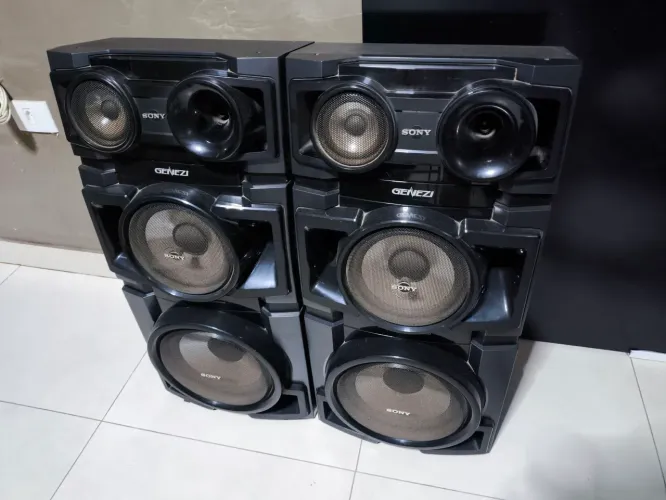 Caixas de som Sony genesis gtr88 