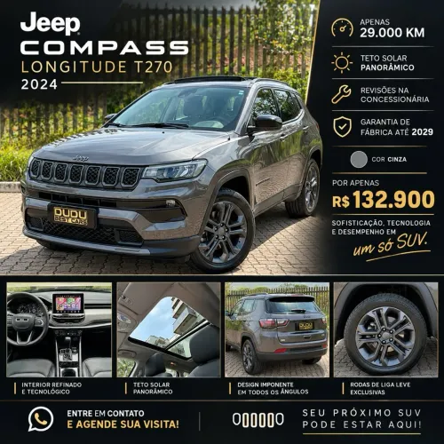 Jeep Compass Long. T270 1.3 TB 4X2 Flex AUT 2024