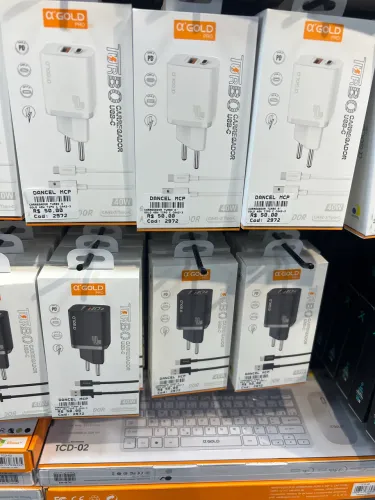 Carregador Turbo Fonte Tipo C 30w Para iPhone 15 16 17 Pro Max Samsung Motorola Xiaomi 