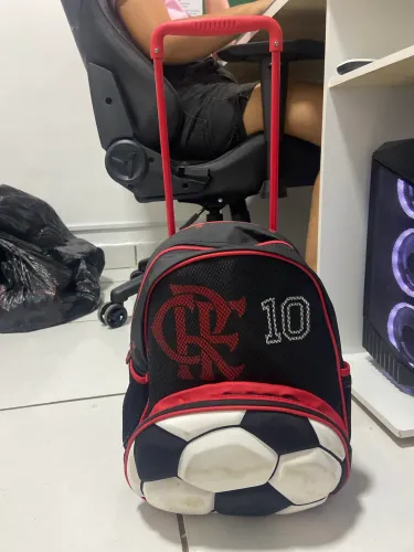 Vendo mochila de rodinha Flamengo 