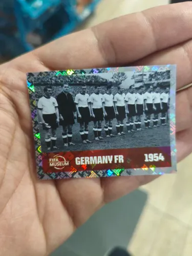 Figurinha copa do mundo 2026 Alemanha 1954
