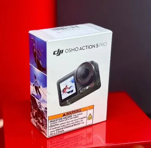 DJI Camera Osmo Action 5 Pro - Standard Combo - Produto Novo e Lacrado