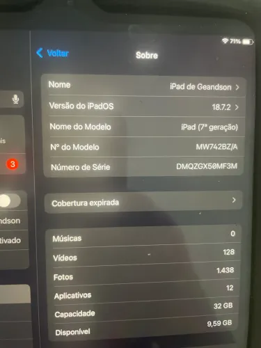 iPad 7° geração