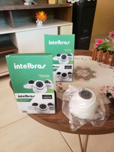 Kit 2 Câmeras Intelbras Dome Vhd 1120
