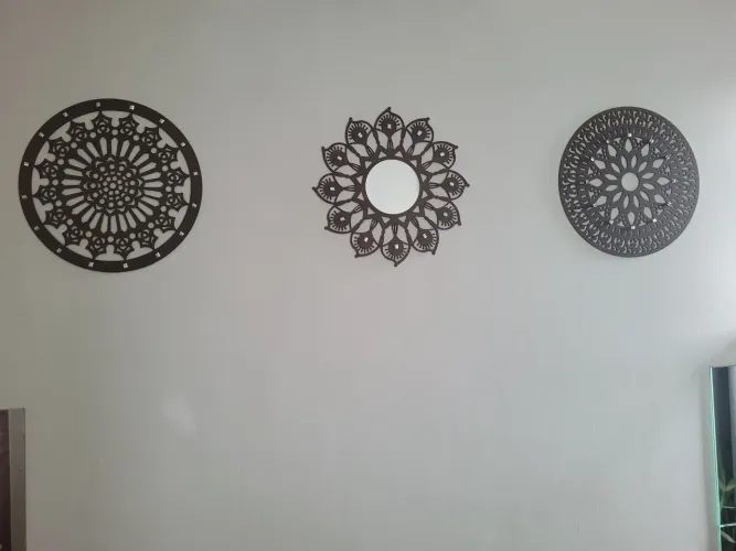 Trio de mandalas