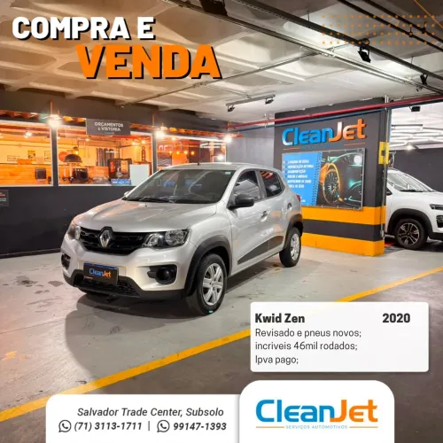 Renault Kwid Zen 1.0 Flex 12V 5P Mec. 2020
