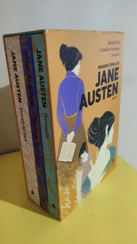 Box - Grandes obras de Jane Austen com 3 volumes 