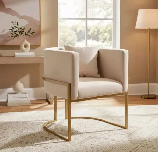 Poltona luxo premium decorativa (Pronta entrega)