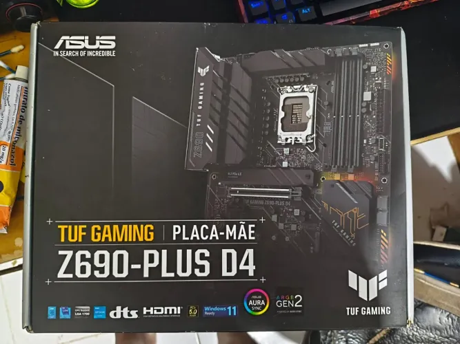 I5 12400f + Asus gsmung plus z690-plus d4