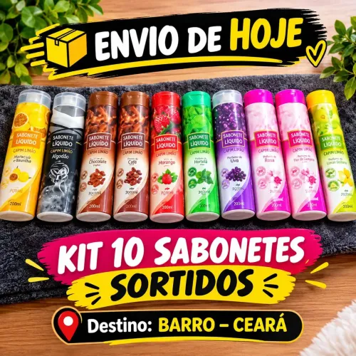 10 sabonetes íntimos