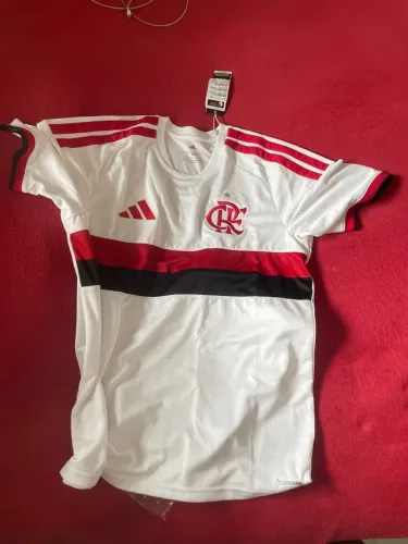 Camisa Flamengo branca (G) original