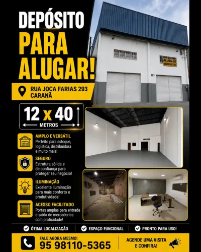 Aluga-se prédio comercia 