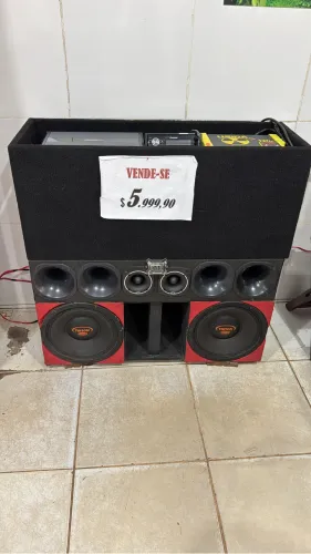 SOM AUTOMOTIVO COMPLETO MUITO POTENTE!