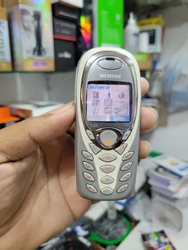 Siemens C60 Relíquia - Com Carregador Original - Coleção / Retrô