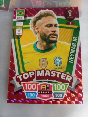 Card do Neymar top master 2022