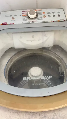 Máquina de lavar Brastemp 11kg NÃO ESTÁ CENTRIFUGANDO - para retirada de peças