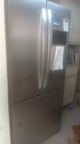 Geladeira nova inox 3 portas Brastemp