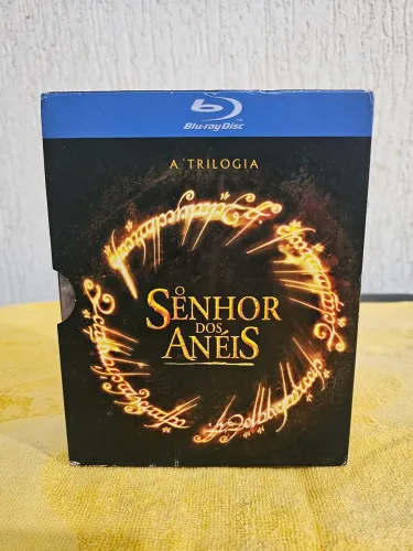 Blu Ray Box - O Senhor Dos Anéis - Edição 3 Discos