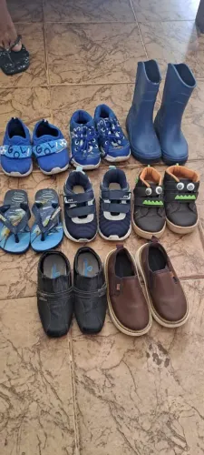 Todos os pares de calçado por R$200,00