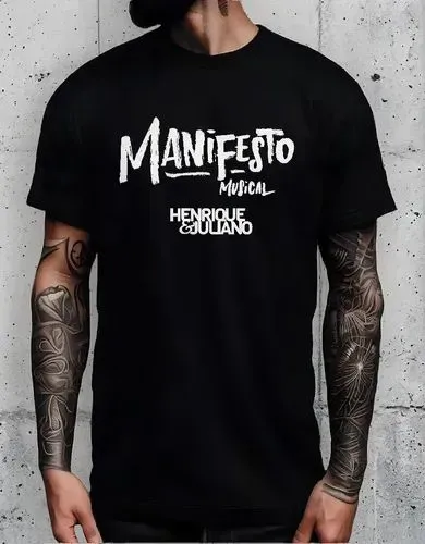 Camisa manifesto musical