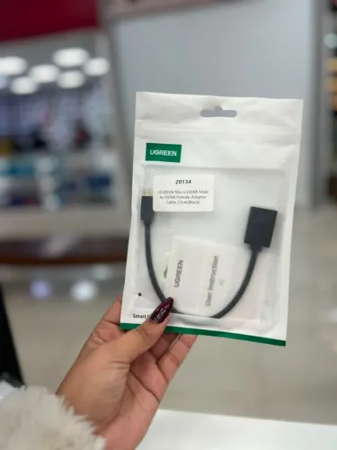 ADAPTADOR MICRO HDMI MACHO PARA HDMI FEMEA