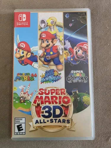 Jogo Mario all star 3d Nintendo Switch semi novo