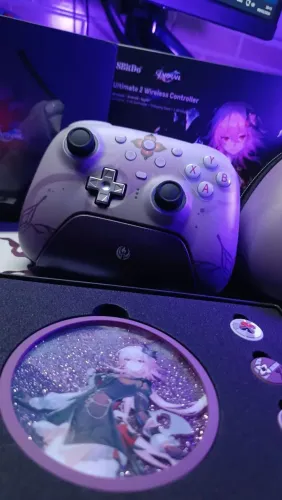 Controle 8bitdo ultimate 2 honkai 