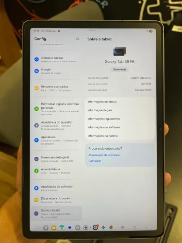 Galaxy Tab S9 fé 