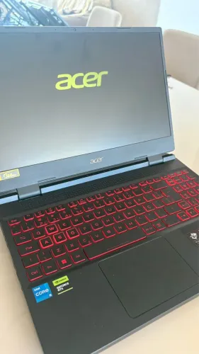 Notebook Gamer Acer Nitro 5 i5 12ª Geração RTX 3050 4GB SSD 512GB Tela 144Hz