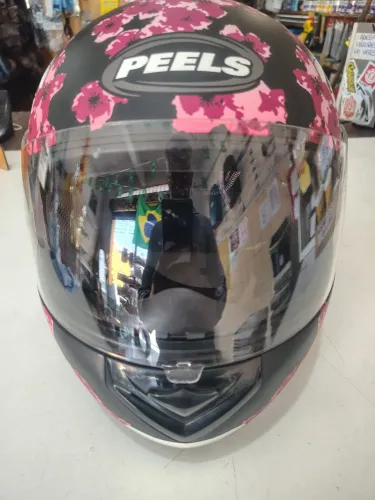 Capacete peels 56 feminino floral