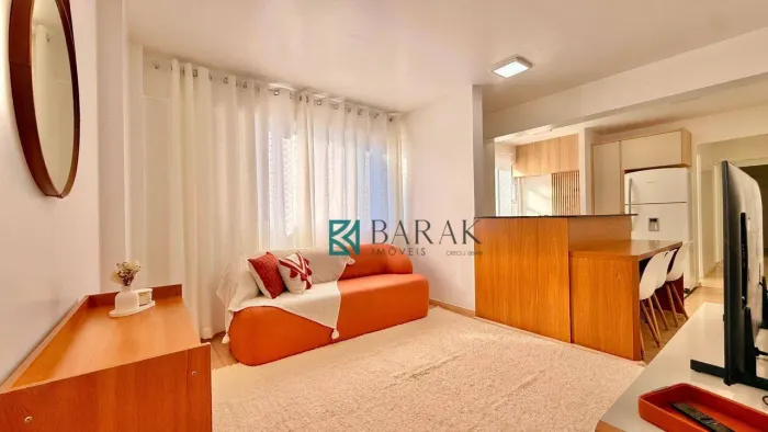 Apartamento mobiliado com 1 suíte + 1 quarto, 58 m² - venda por R$ 530.000 ou aluguel por