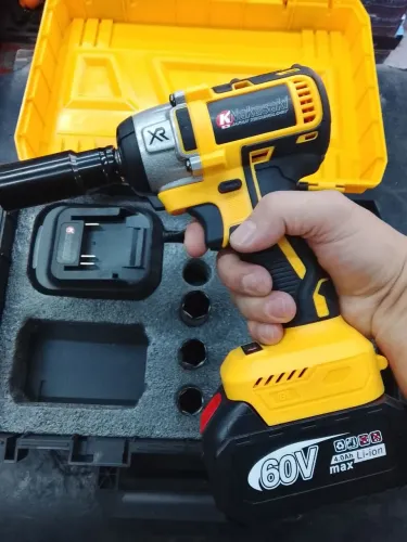 Chave de impacto bateria 60w SUPER QUEIMÃO