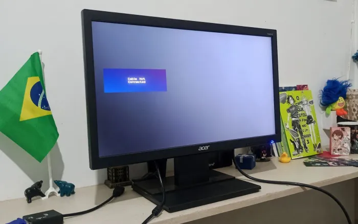 Monitor Acer V206HQL 19,5" 60Hz + Cabo VGA