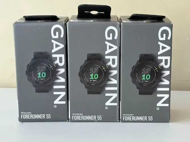Garmin Forerunner 55 Novo Lacrado na Caixa - GPS e Monitor Cardíaco - PARCELAMOS ATE 18x