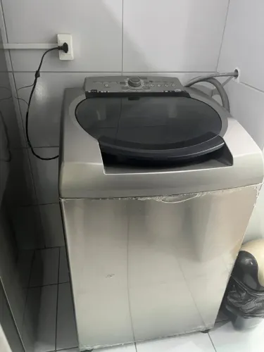MÁQUINA DE LAVAR ROUPAS BRASTEMP 11KG - MODELO ATIVE INOX