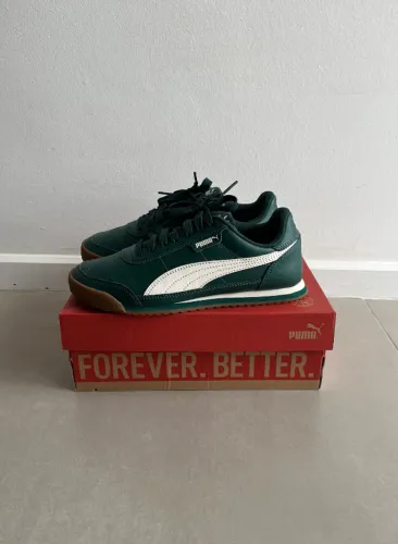 Tênis Puma Turino II Verde 35 (serve 34)