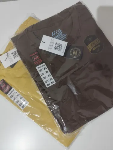 Camiseta 100% Algodão Egípcio 