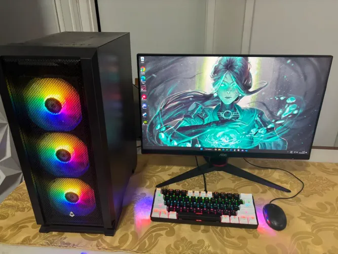 Pc gamer /troco por ps5 mais volta